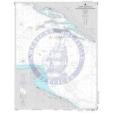 NGA Nautical Chart 54095: Dubrovnik to Otok Drvenik Mali and Punta Torre Canne to Punta Pietre Nere